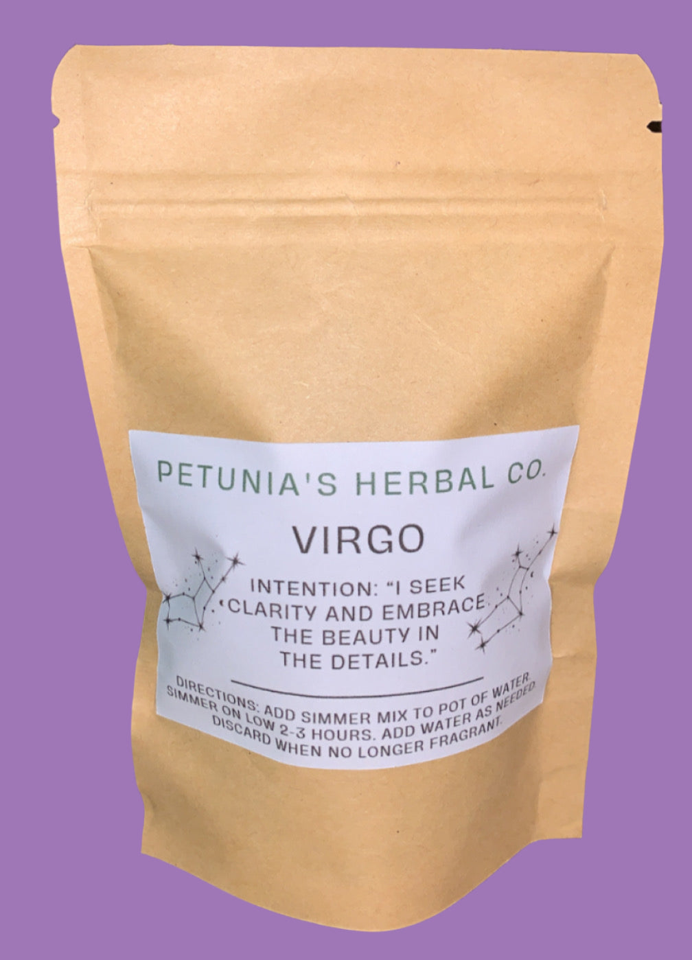 Zodiac Simmer Pot Mixes | Non-Toxic, Organic | Stovetop Potpourri | Gift Ideas