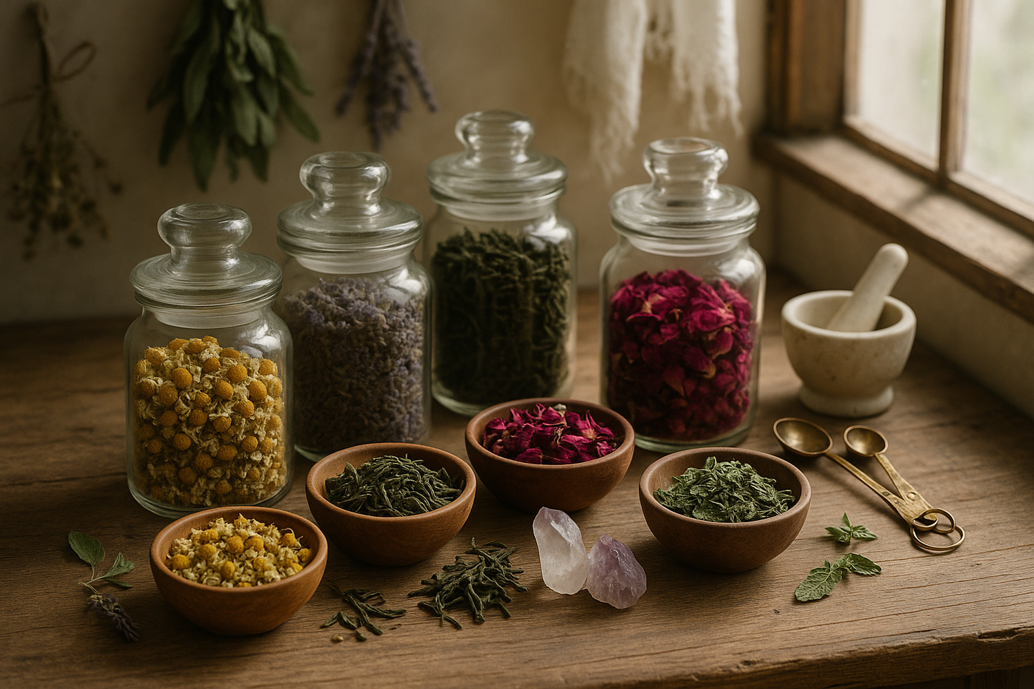 Organic Loose Leaf Tea Mixes