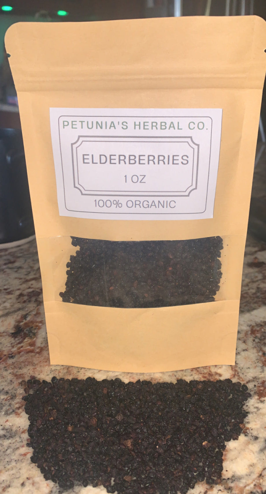 Organic Elderberries | Dried Elderberries
