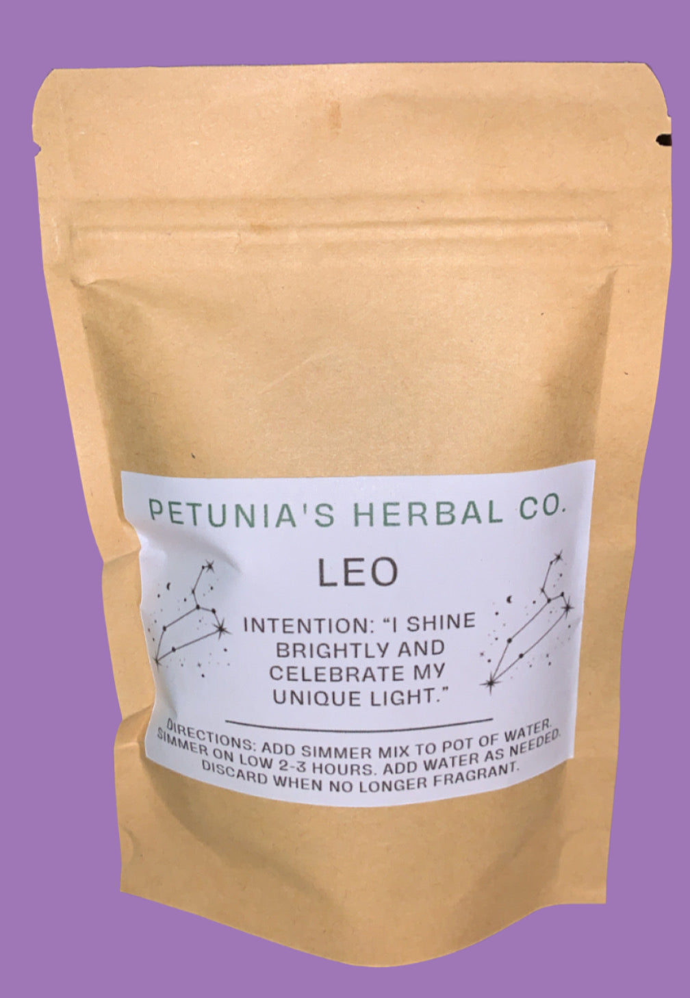 Zodiac Simmer Pot Mixes | Non-Toxic, Organic | Stovetop Potpourri | Gift Ideas