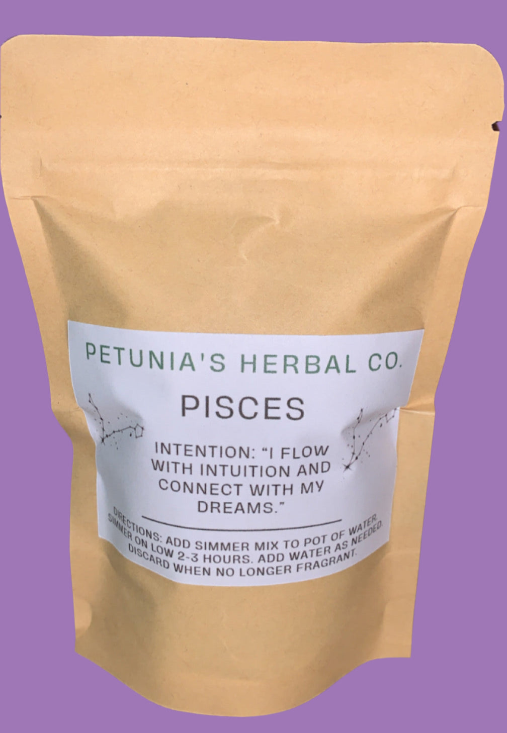 Zodiac Simmer Pot Mixes | Non-Toxic, Organic | Stovetop Potpourri | Gift Ideas