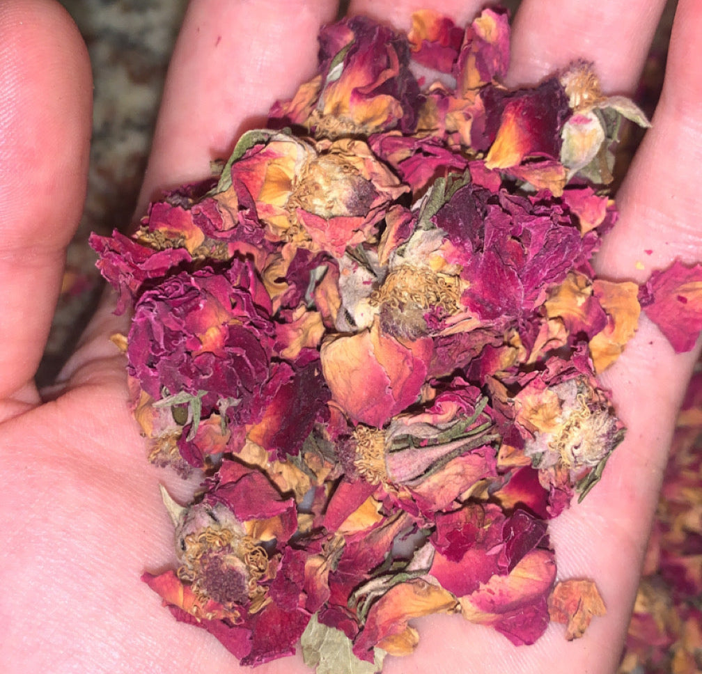 Organic Rose Petals | Dried Rose Petals