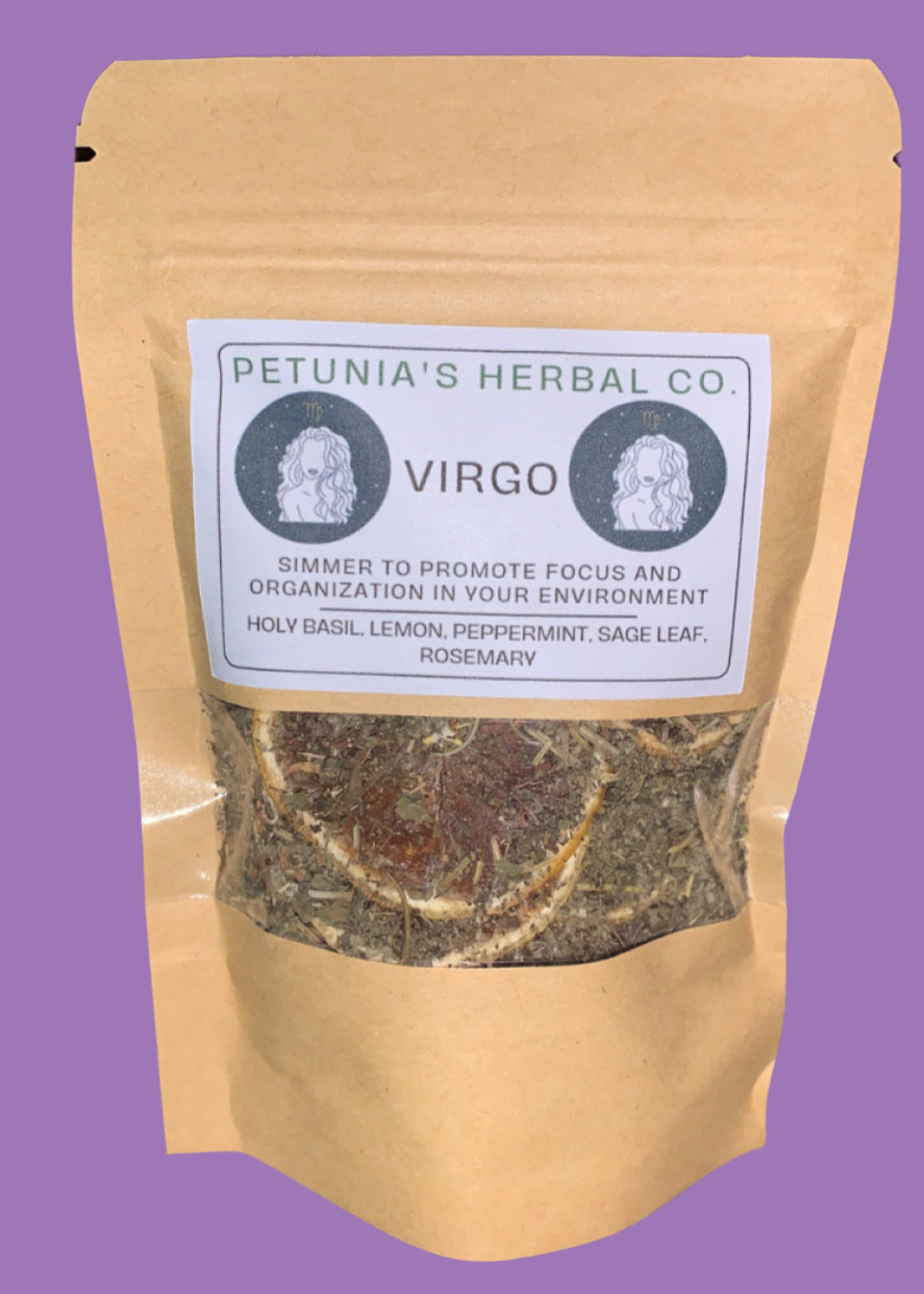 Zodiac Simmer Pot Mixes | Non-Toxic, Organic | Stovetop Potpourri | Gift Ideas